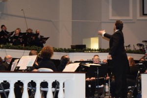 Holiday performance with the Zionsville Band 2016