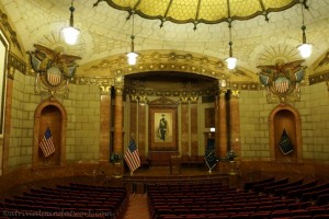 Pershing Auditorium in the Indiana War Memorial 2016